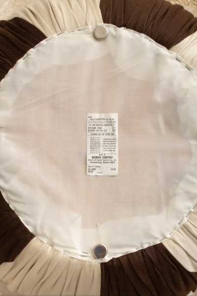  Weiman Post Modern Pouf Ottoman by Weiman