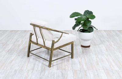  Weiman Warren Lloyd Mid Century Modern Brass Accent Lounge Chair by Weiman Warren Lloyd