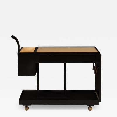  Weiman Weiman Bar Cart with Serving Extension in the style of Kagan 1950