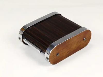 Werkst tte Carl Aub ck 1930s Carl Aubock I Storage Box Cigarette Dispenser with Roll Top Austria
