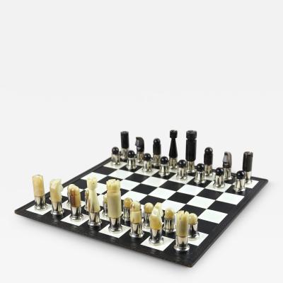  Werkst tte Carl Aub ck 20th Century Carl Aub ck Chess Game Mod No 5391 Horn Brass AT ca 1970