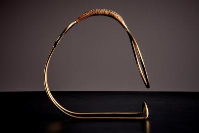  Werkst tte Carl Aub ck Bottle Holder with Cane Wrapped Handle by Werkst tte Carl Aub ck