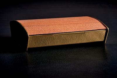  Werkst tte Carl Aub ck Box made of Wood Brass and Cork by Werkst tte Carl Aub ck