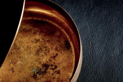  Werkst tte Carl Aub ck Brass Wood Ashtray by Werkst tte Carl Aub ck