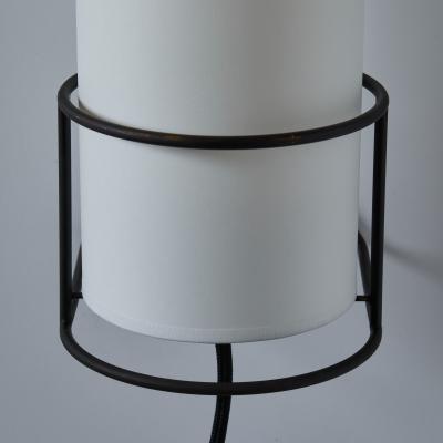  Werkst tte Carl Aub ck Carl Aub ck 4723 Patinated Brass Plug In Wall Light With White Shade