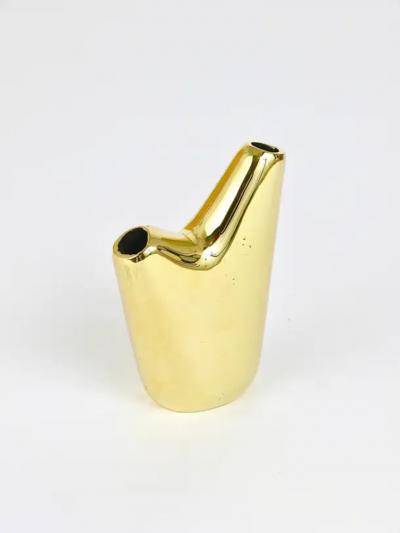  Werkst tte Carl Aub ck Carl Aub ck Aorta Vase Polished Brass Austria