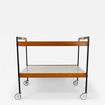  Werkst tte Carl Aub ck Carl Aub ck Bar Cart Drinks Trolley Serving Cart Austria 1960s