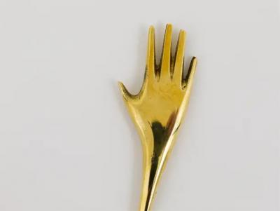  Werkst tte Carl Aub ck Carl Aub ck Brass Hand Letter Opener Letter Knife 7208