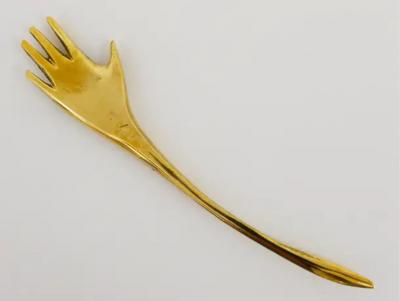  Werkst tte Carl Aub ck Carl Aub ck Brass Hand Letter Opener Letter Knife 7208