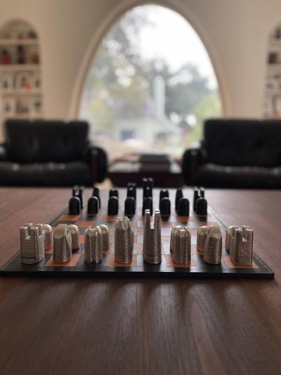  Werkst tte Carl Aub ck Carl Aub ck Chess Set 5606