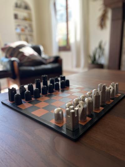  Werkst tte Carl Aub ck Carl Aub ck Chess Set 5606