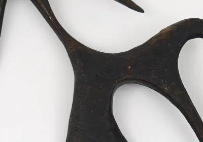  Werkst tte Carl Aub ck Carl Aub ck Handcrafted Wall Sculpture Napoleon 4271 Brass Austria