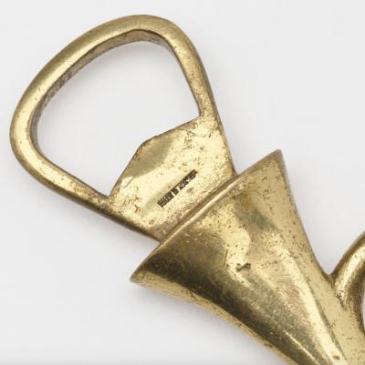  Werkst tte Carl Aub ck Carl Aub ck II French Horn Bottled Opener 1950