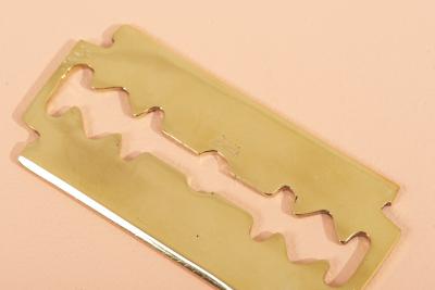  Werkst tte Carl Aub ck Carl Aub ck Paperweight 5378 Razor Blade Austria