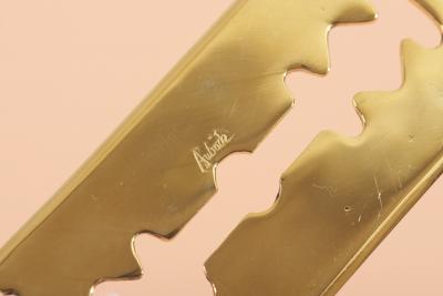  Werkst tte Carl Aub ck Carl Aub ck Paperweight 5378 Razor Blade Austria