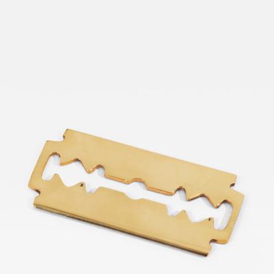  Werkst tte Carl Aub ck Carl Aub ck Paperweight 5378 Razor Blade Austria