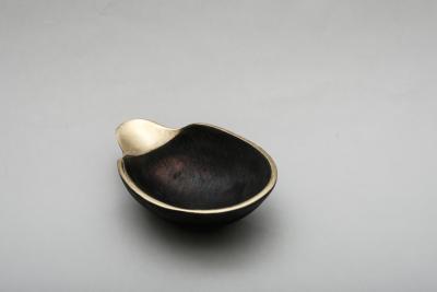 Werkst tte Carl Aub ck Carl Aubo ck Model 3599 Patinated Brass Bowl
