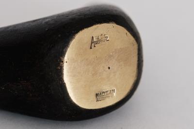  Werkst tte Carl Aub ck Carl Aubo ck Model 3795 Aorta Crescent Brass Vase