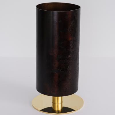  Werkst tte Carl Aub ck Carl Aubo ck Model 7247 6 Patinated Brass Vase
