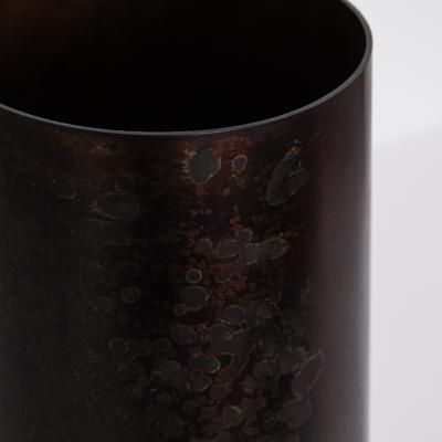  Werkst tte Carl Aub ck Carl Aubo ck Model 7247 6 Patinated Brass Vase