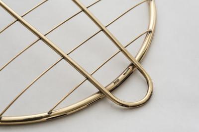  Werkst tte Carl Aub ck Carl Aubo ck Model 7252 1 Polished Brass Fruit Bowl