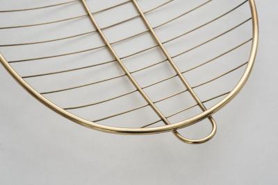  Werkst tte Carl Aub ck Carl Aubo ck Model 7252 1 Polished Brass Fruit Bowl