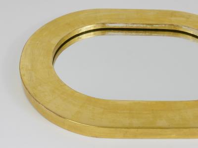  Werkst tte Carl Aub ck Carl Aubock Gold Plated Midcentury Minimalist Wall Mirror Vienna Austria 1960
