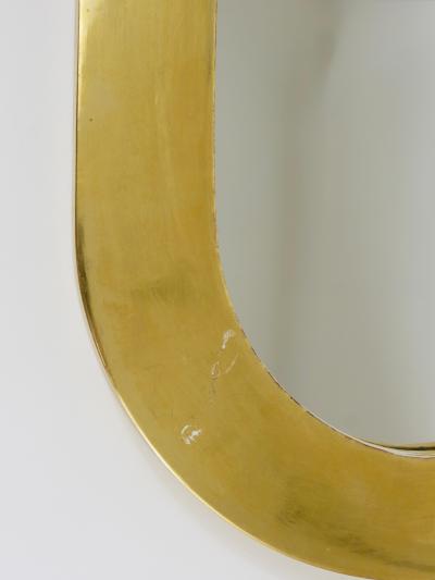  Werkst tte Carl Aub ck Carl Aubock Gold Plated Midcentury Minimalist Wall Mirror Vienna Austria 1960