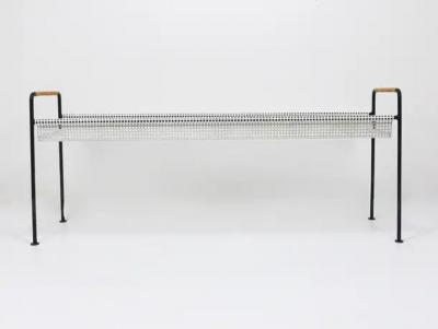  Werkst tte Carl Aub ck Carl Aubock Jardiniere Plants Table or Bench Flower Trough Iron Wicker