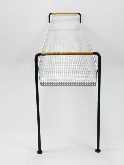  Werkst tte Carl Aub ck Carl Aubock Jardiniere Plants Table or Bench Flower Trough Iron Wicker