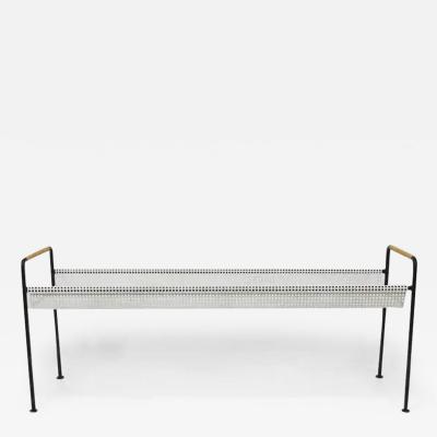  Werkst tte Carl Aub ck Carl Aubock Jardiniere Plants Table or Bench Flower Trough Iron Wicker