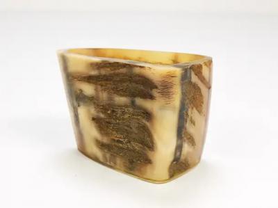  Werkst tte Carl Aub ck Carl Aubock Mid Century Horn Desk Pen Pencil Holder Cup Austria 1950s