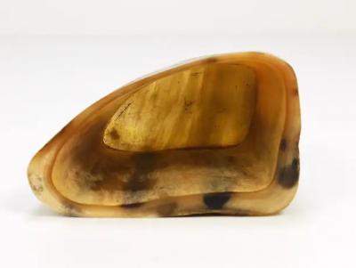  Werkst tte Carl Aub ck Carl Aubock Mid Century Horn Desk Pen Pencil Holder Cup Austria 1950s