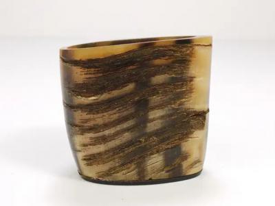  Werkst tte Carl Aub ck Carl Aubock Mid Century Horn Desk Pen Pencil Holder Cup Austria 1950s