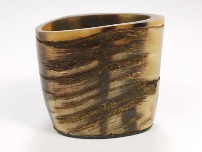  Werkst tte Carl Aub ck Carl Aubock Mid Century Horn Desk Pen Pencil Holder Cup Austria 1950s