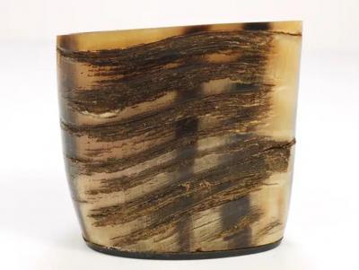  Werkst tte Carl Aub ck Carl Aubock Mid Century Horn Desk Pen Pencil Holder Cup Austria 1950s