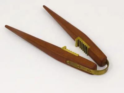  Werkst tte Carl Aub ck Carl Aubock Mid Century Teak Brass Nutcracker Vienna Austria 1950s