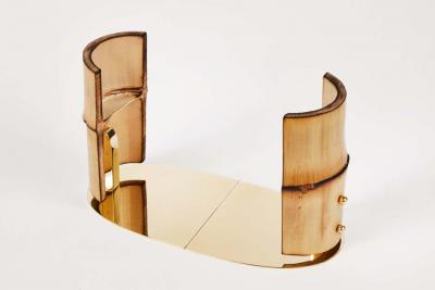  Werkst tte Carl Aub ck Carl Aubock Model 1937 Bamboo Bookends