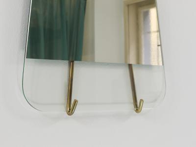  Werkst tte Carl Aub ck Carl Aubock Vienna Rare Brass Wall Mirror No 38 Austria 1950s