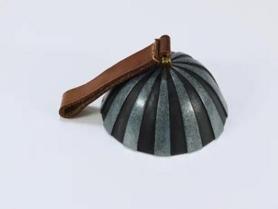  Werkst tte Carl Aub ck Carl Aubock Vintage Zebra Dinner Bell 3604 Paperweight Vienna 1950s