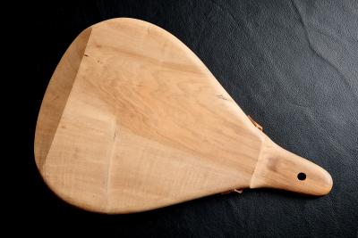  Werkst tte Carl Aub ck Carved Wooden Cutting Board with Leather Strap by Werkst tte Carl Aub ck