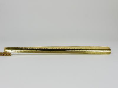  Werkst tte Carl Aub ck Exquisite Hammer Blown Solid Brass Shoehorn Handmade in Austria