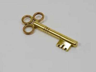  Werkst tte Carl Aub ck Large Carl Aubock Brass Key Corkscrew Bottle Opener Paperweight Austria 1950s