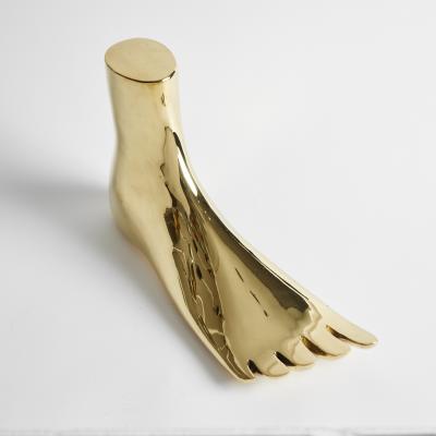  Werkst tte Carl Aub ck Life Size Carl Aubo ck Model 4273 3 XL Foot Sculpture in Polished Brass