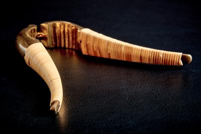 Werkst tte Carl Aub ck Nutcracker with Cane Wrapped Handles by Werkst tte Carl Aub ck