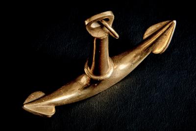  Werkst tte Carl Aub ck One of two anchor shaped Cork Screws by Werkst tte Carl Aub ck