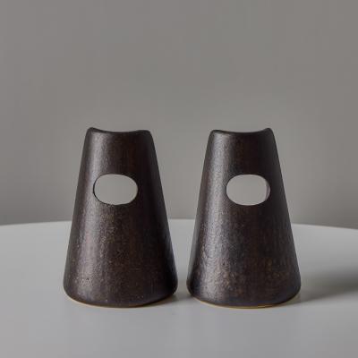 Werkst tte Carl Aub ck Pair of Carl Aub ck Model 4843 Patinated Brass Bookends 581per set