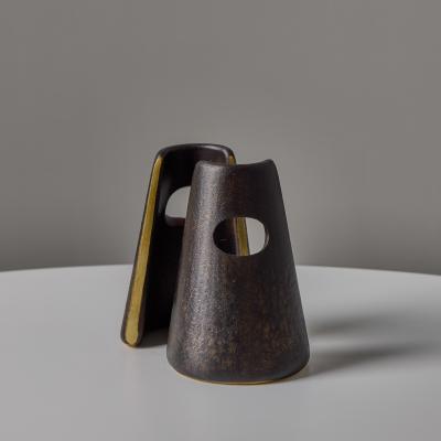 Werkst tte Carl Aub ck Pair of Carl Aub ck Model 4843 Patinated Brass Bookends 581per set