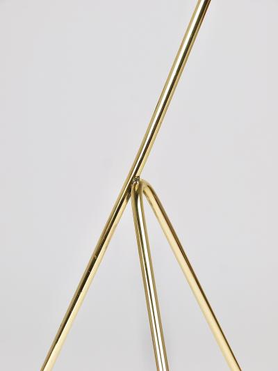  Werkst tte Carl Aub ck Rare Carl Aub ck Brass Standing Floor Ashtray Smoking Stand Austria 1950s