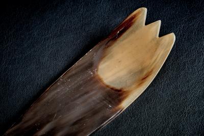  Werkst tte Carl Aub ck Salad Servers made of Horn by Werkst tte Carl Aub ck